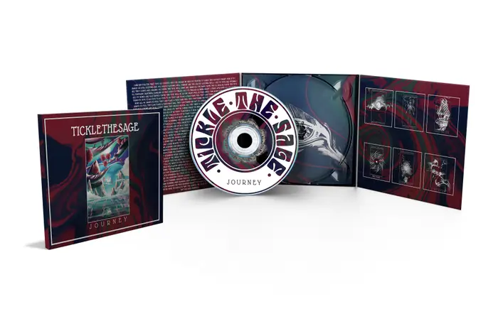 Digipack με 3 πάνελ — θεατρική παράσταση