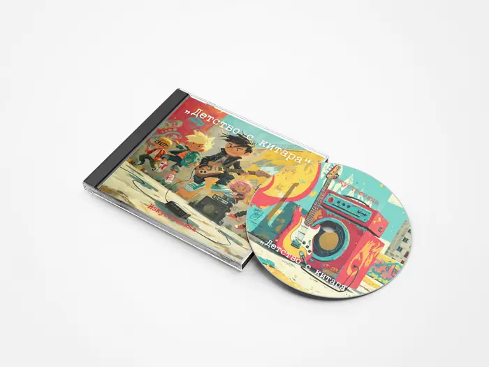 CD σε τυπική θήκη — παιδικό πρόγραμμα