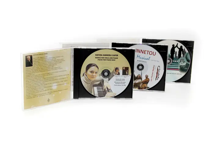 Σετ CD σε θήκες — αρχειακή έκδοση