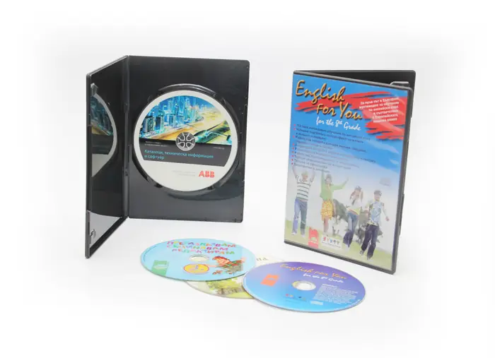 DVD σε θήκη — εταιρικό βίντεο