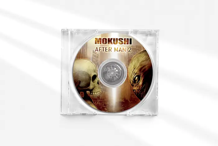 CD σε θήκη με διάφανο δίσκο — αρχειακή έκδοση