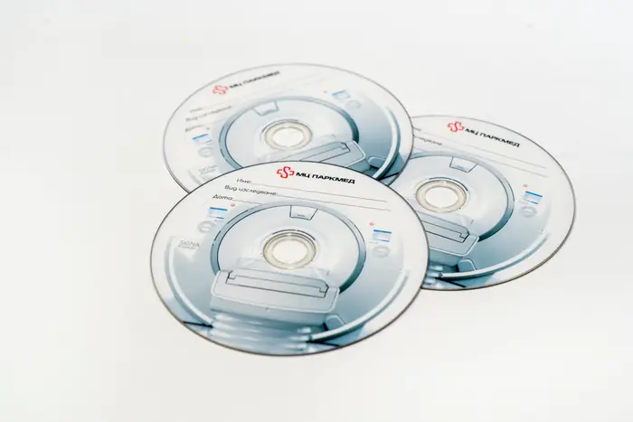 DVD με έγχρωμη εκτύπωση — εταιρικός σχεδιασμός