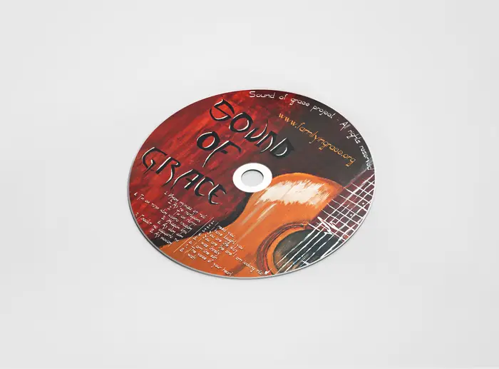 CD με έγχρωμη εκτύπωση — ροκ άλμπουμ