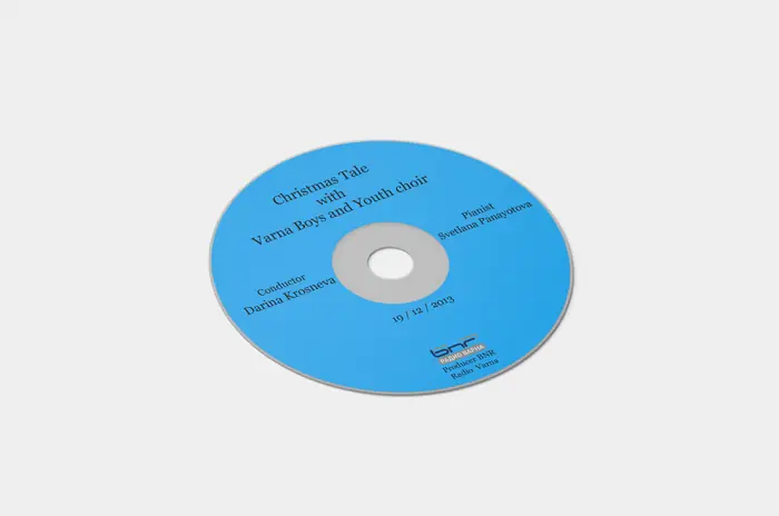 CD με έγχρωμη εκτύπωση — θεατρική παράσταση